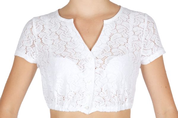 Hammerschmid Dirndlbluse Gerlinde weiss