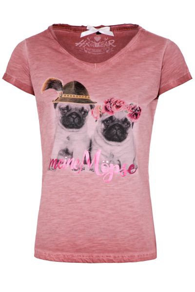 Hangowear Damen T-Shirt Rosi rosa