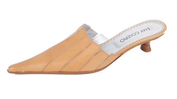 e102 Designer Damen Slipper Colepio beige