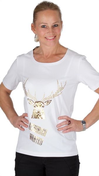 Orbis T-Shirt 958023 2206/01 weiß gold