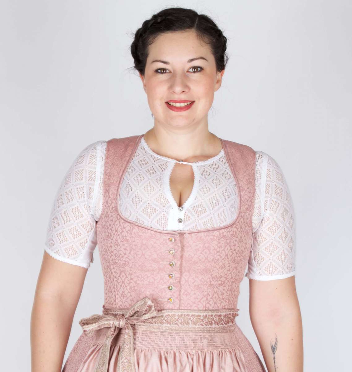 Wunderschönes Dirndl von Tramontana in fuchsia Größe buy 34