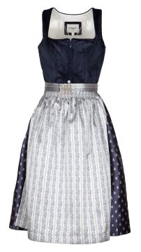 Trachten Deiser Dirndl Sybille Samt 17250 Marine 70cm Trachten Deiser Dirndl Sybille Samt 17250 Marine 70cm