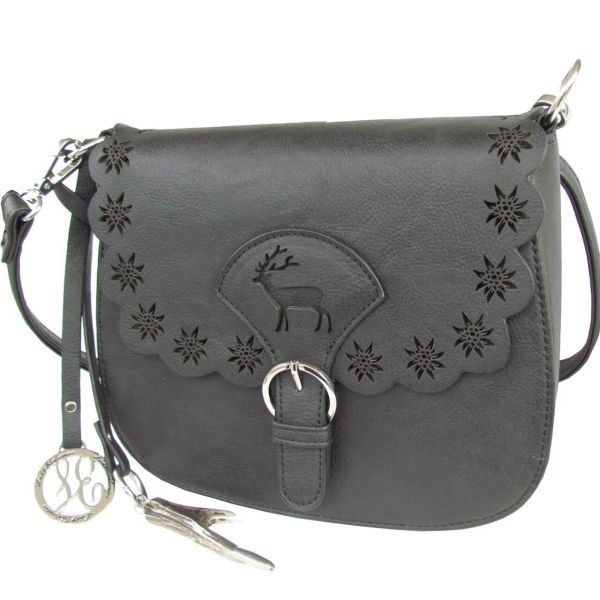 13201 Lady Edelweiss Trachtentasche schwarz