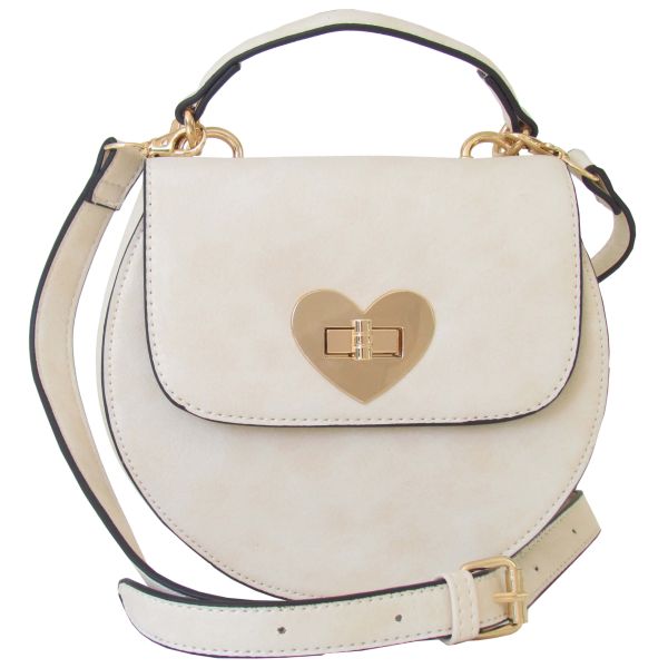 Lady Edelweiss Trachtentasche 18200 Herzform creme