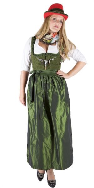 11313 Wenger Dirndl Simone 95er moosgrün